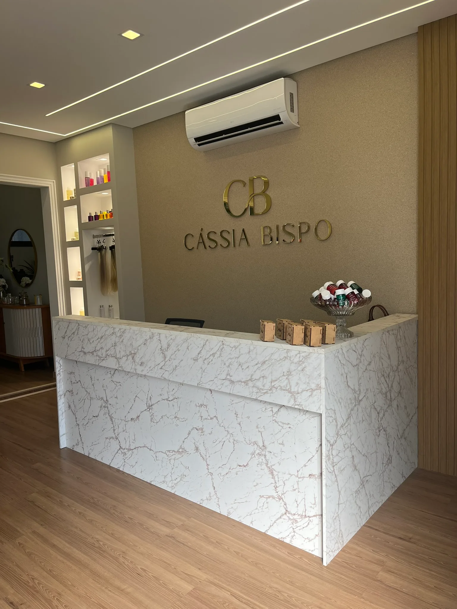 Interior do salão Cassia Bispo Beauty (imagem 7 de 19)